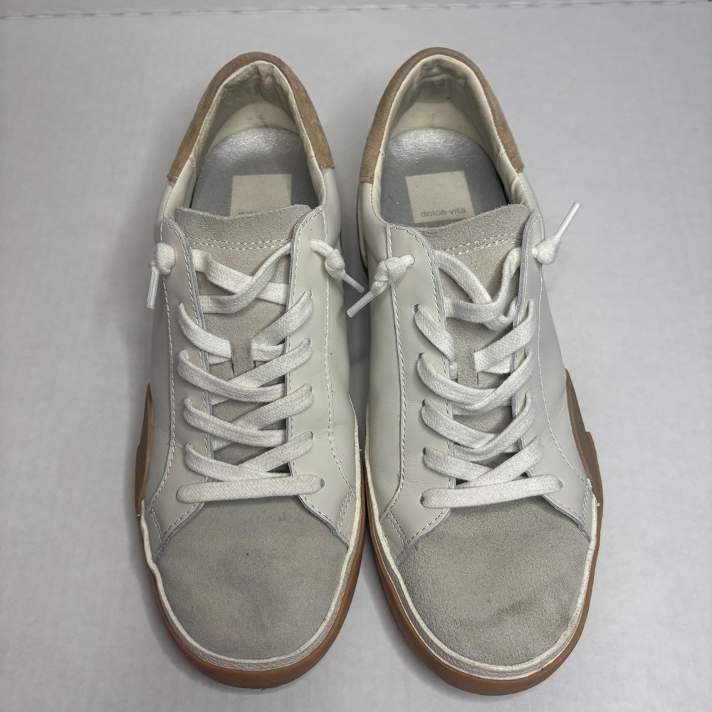 Dolce Vita Sneakers‎ Leather Casual Everyday Shoes Women's Size 8